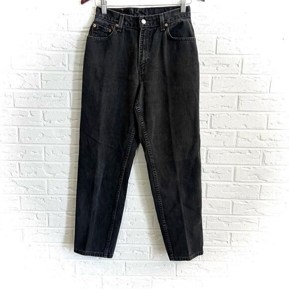 VINTAGE Levi’s 550 2000 Y2K  Relaxed Fit Tapered Leg Mom Jeans High Waisted 6S - Picture 1 of 5